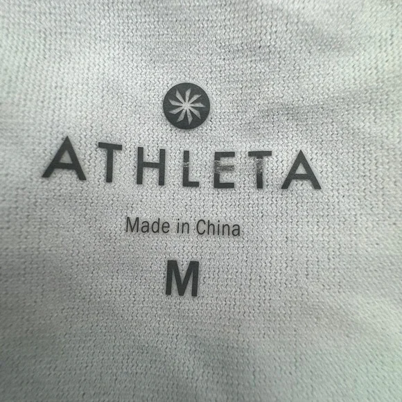 ATHLETA Women's Medium Blue Purple Belize Dolphin Swim Shorts Swim Bikini Bottom - Picture 5 of 9